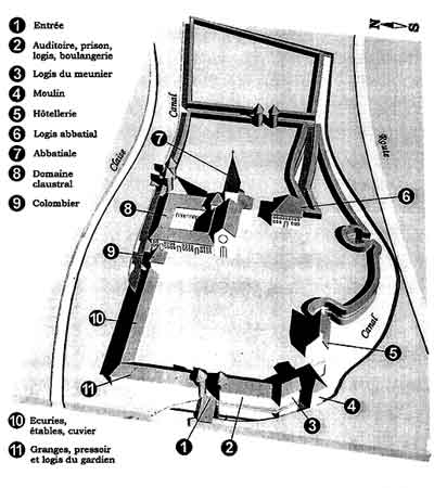 Saint-Michel plan