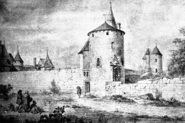 château au XVIIIe